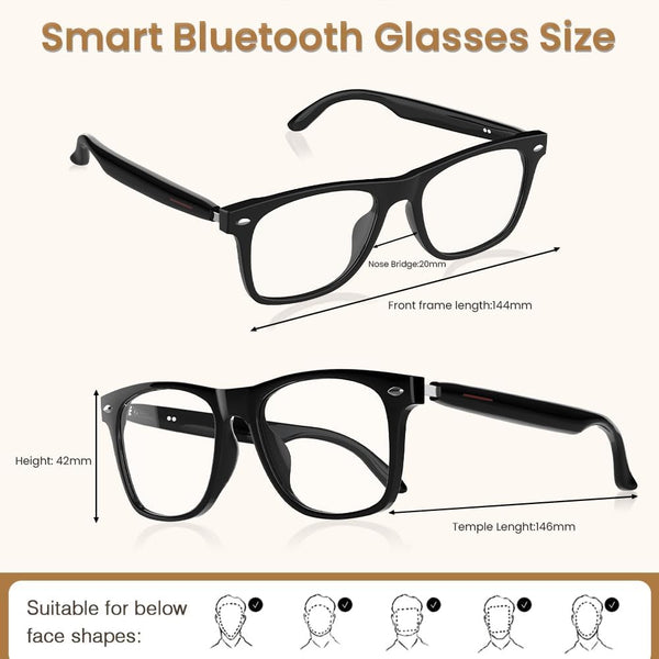 Chic Bluetooth Audio Glasses