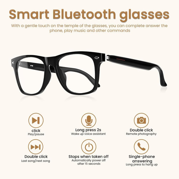 Chic Bluetooth Audio Glasses
