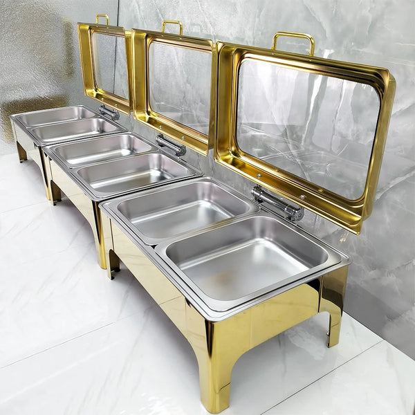 Elegant Gold Buffet Server