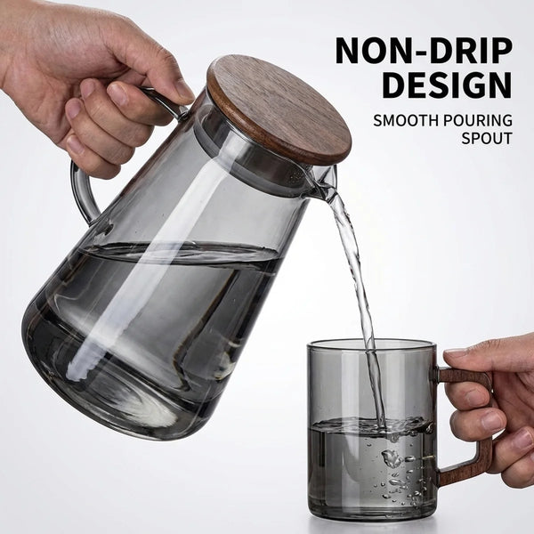 Elegant Heat-Safe Glass Kettle