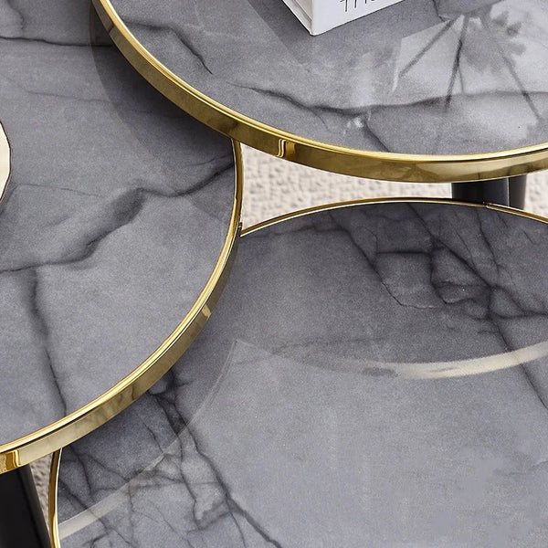 Chic Round Coffee Table