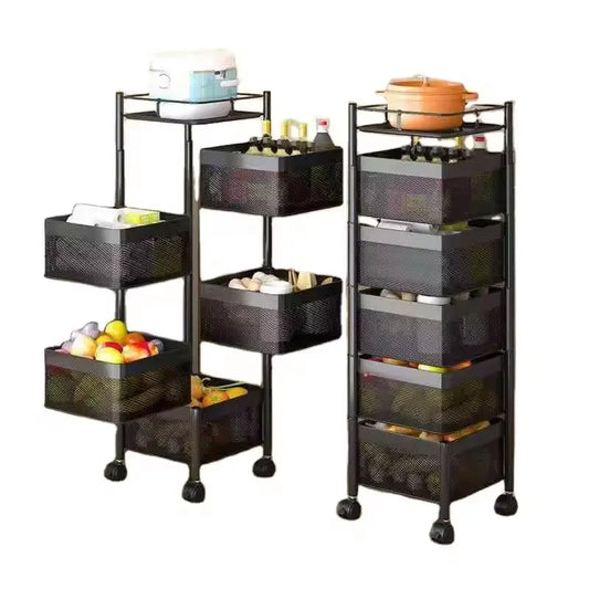 Space-Saving Kitchen Trolley